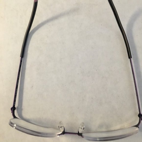 Green Free Form Eyewear Purple Titanium Frames - Picture 5 of 7